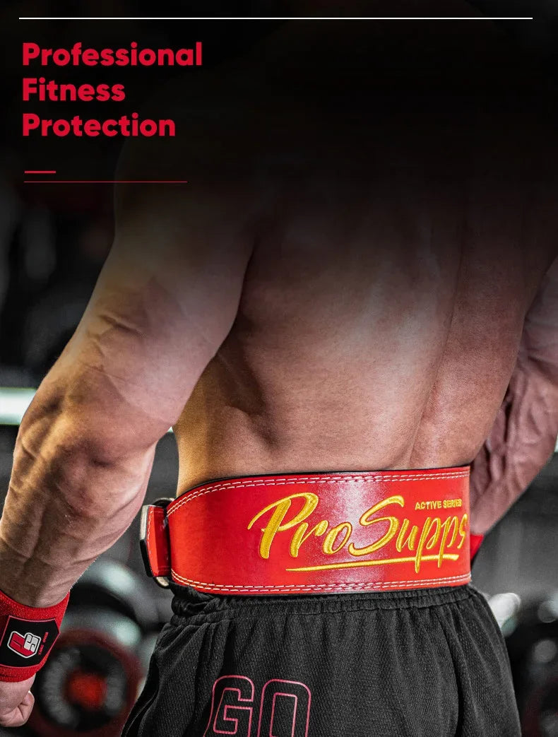 Weightlifting Leather Belt